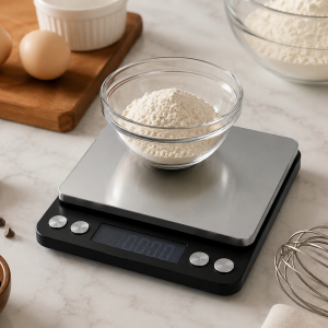 Adjustable Digital Kitchen Scale for Precise Cooking
