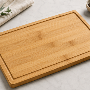 Bamboo Cutting Board with Juice Groove