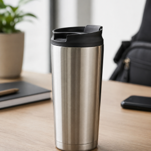Double-Wall Insulated Stainless Steel Travel Mug